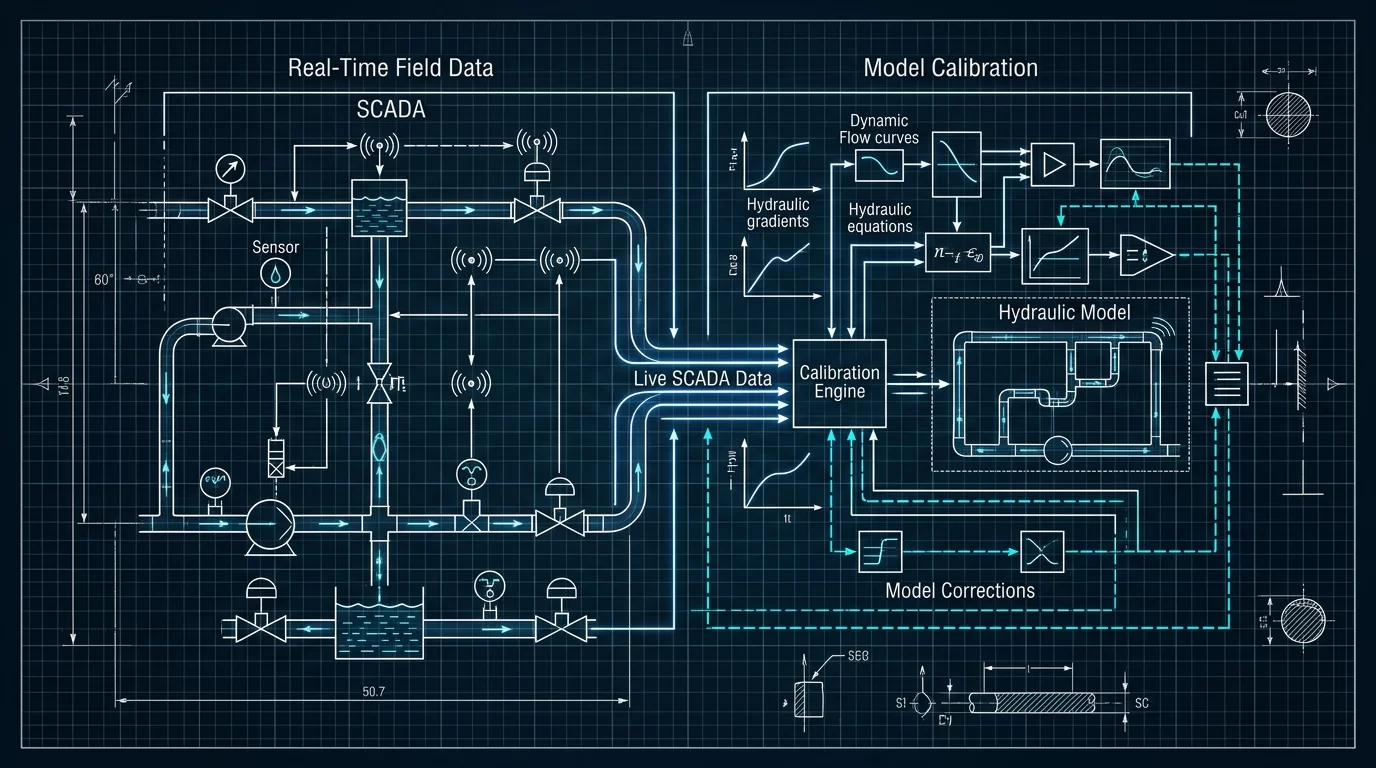 Architecting Real-Time Hydraulic Fidelity: A Technical Deep Dive into SCADA-Driven Model Calibration Loops