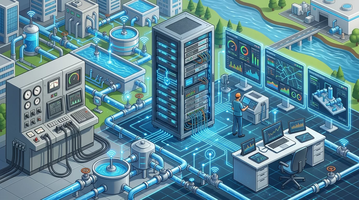 The Ultimate Guide: Modernizing Legacy SCADA with IIoT to Future-Proof Water Infrastructure Operations